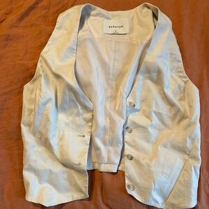 Aritzia Babaton Cream Vest